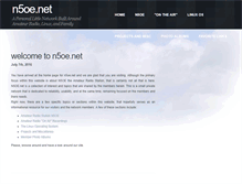 Tablet Screenshot of n5oe.net